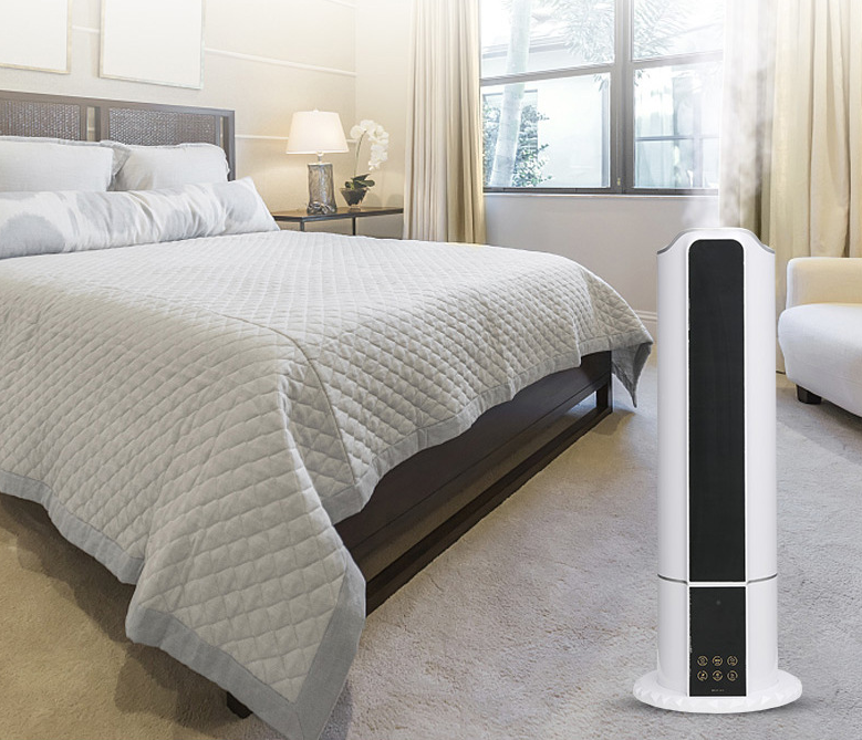 Home floor type large capacity silent intelligent luxury floor type ultrasonic air humidifier