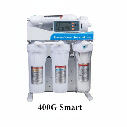 400/600Gpd Water Purifier Reverse Osmosis System Pure Water Machine Reverse Osmosis Water Filter Automatic Flush Aquarium System