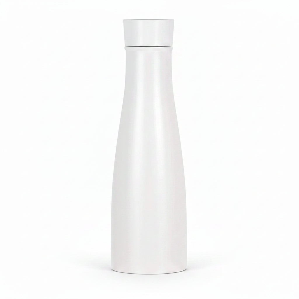 LIZ Smart Water Bottle 16 Oz UV Self-Cleaning Sterilization Vacuum Insulated Stainless Steel, White