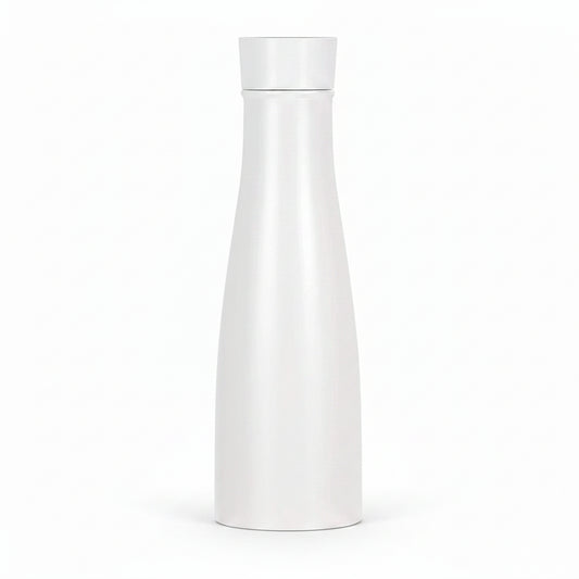 LIZ Smart Water Bottle 16 Oz UV Self-Cleaning Sterilization Vacuum Insulated Stainless Steel, White