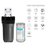 Whole House Filtration with 64,000 Grain Water Softener, Reverse Osmosis System and Sediment-Gac Pre-Filter