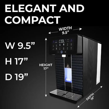 U1-W Space-Saving 4-in-1 Water Filter System