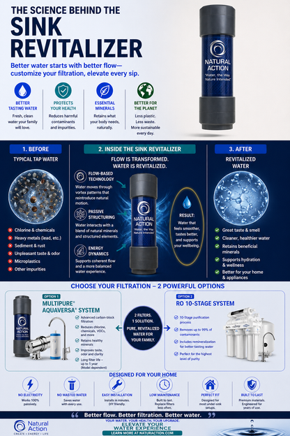 Sink Revitalizer with Filtration