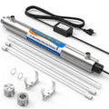 UV Water Filter System Designed for Whole House Purification, 12 GPM Flow Rate, Stainless Steel Housing, 1500H Lamp