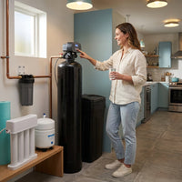 Whole House Filtration with 64,000 Grain Water Softener, Reverse Osmosis System and Sediment-Gac Pre-Filter — Lifestyle