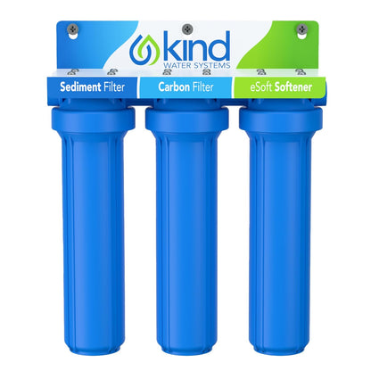 E-3000 Whole House Salt-Free Water Softener & Filter for City Water