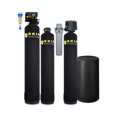 Advanced Water Softener and Well Water Filter Combo