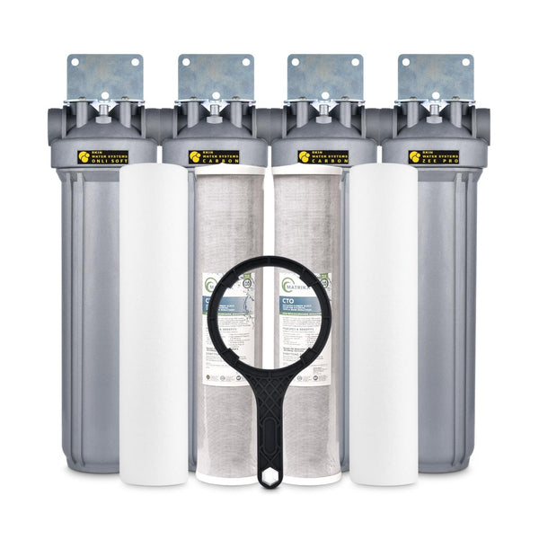 CBS OnliSoft Salt-Free Water Conditioner Whole House Water Treatment System