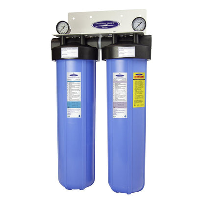 Big Blue Whole House Water Filter | Metal Removal (4-6 GPM | 1-2 people)