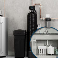 Whole House Filtration with 64,000 Grain Water Softener, Reverse Osmosis System and Sediment-Gac Pre-Filter