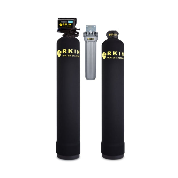 Salt-Free Water Conditioner and Well Water Filter Combo