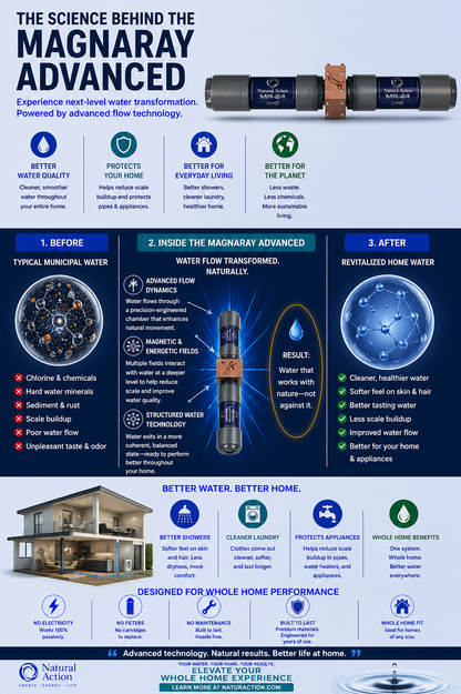 MagnaRay Advanced Whole-Home Water Structuring System