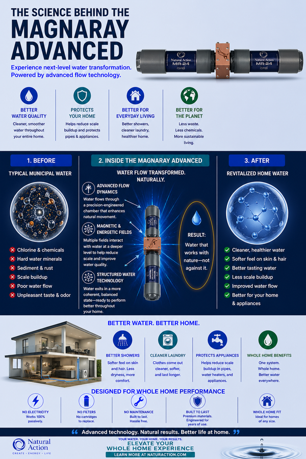 MagnaRay Advanced Whole-Home Water Structuring System