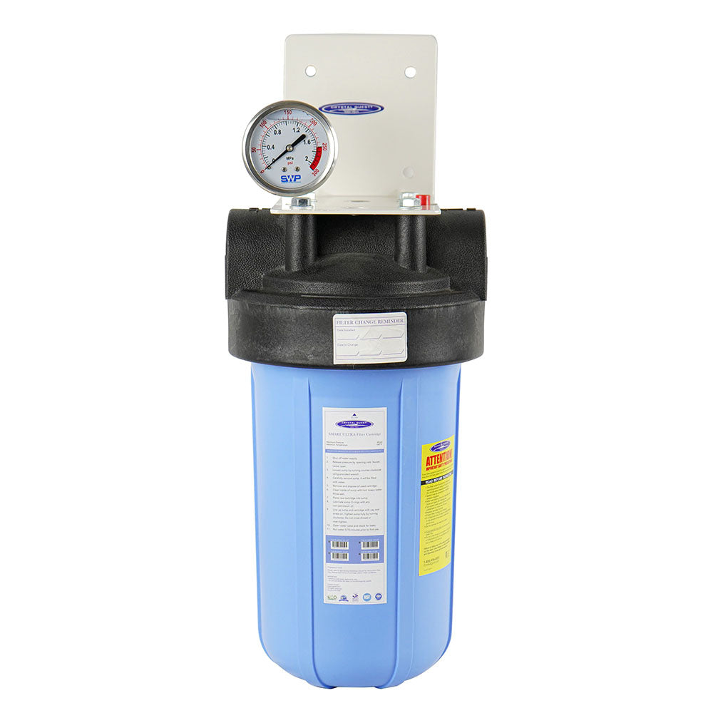 Compact Whole House Water Filter, Alkalizing (2-4 GPM | 1-2 people)
