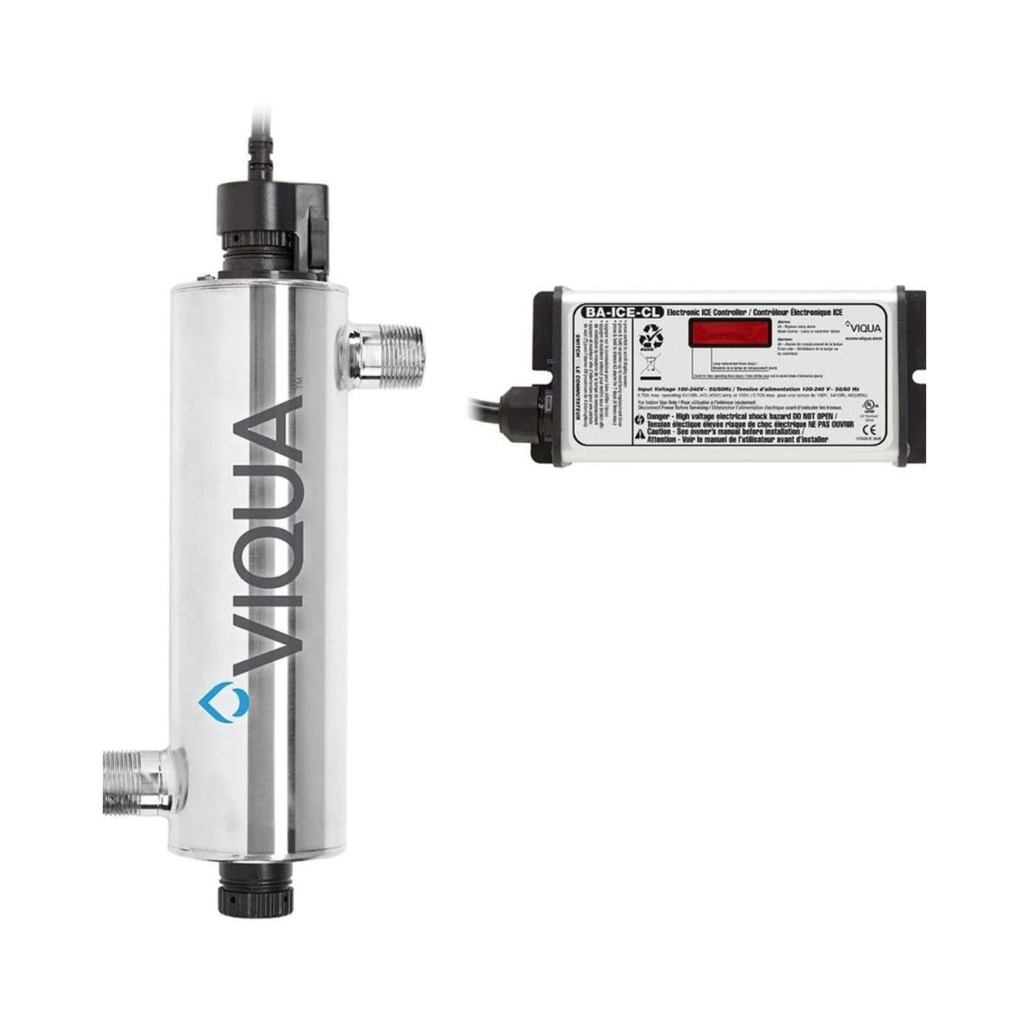 Stainless Steel High Output UV Water Disinfection System