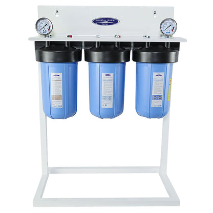 Compact Whole House Water Filter, Fluoride Removal (2-4 GPM | 1-2 people)