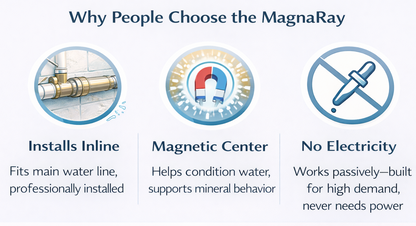 MagnaRay Advanced Whole-Home Water Structuring System